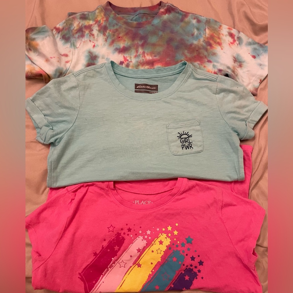 Girls Colorful T Shirt Bundle